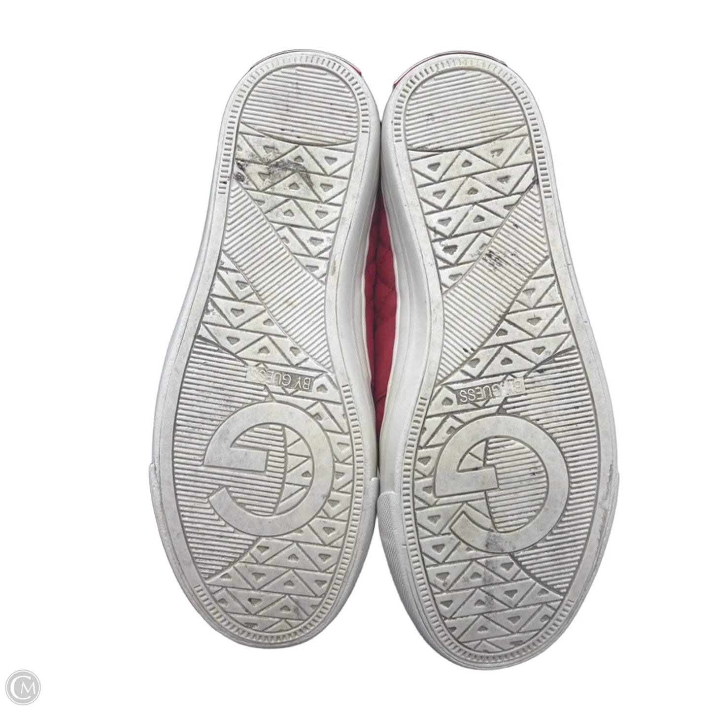 Shoes Athletic By Guess In Red, Size: 8.5