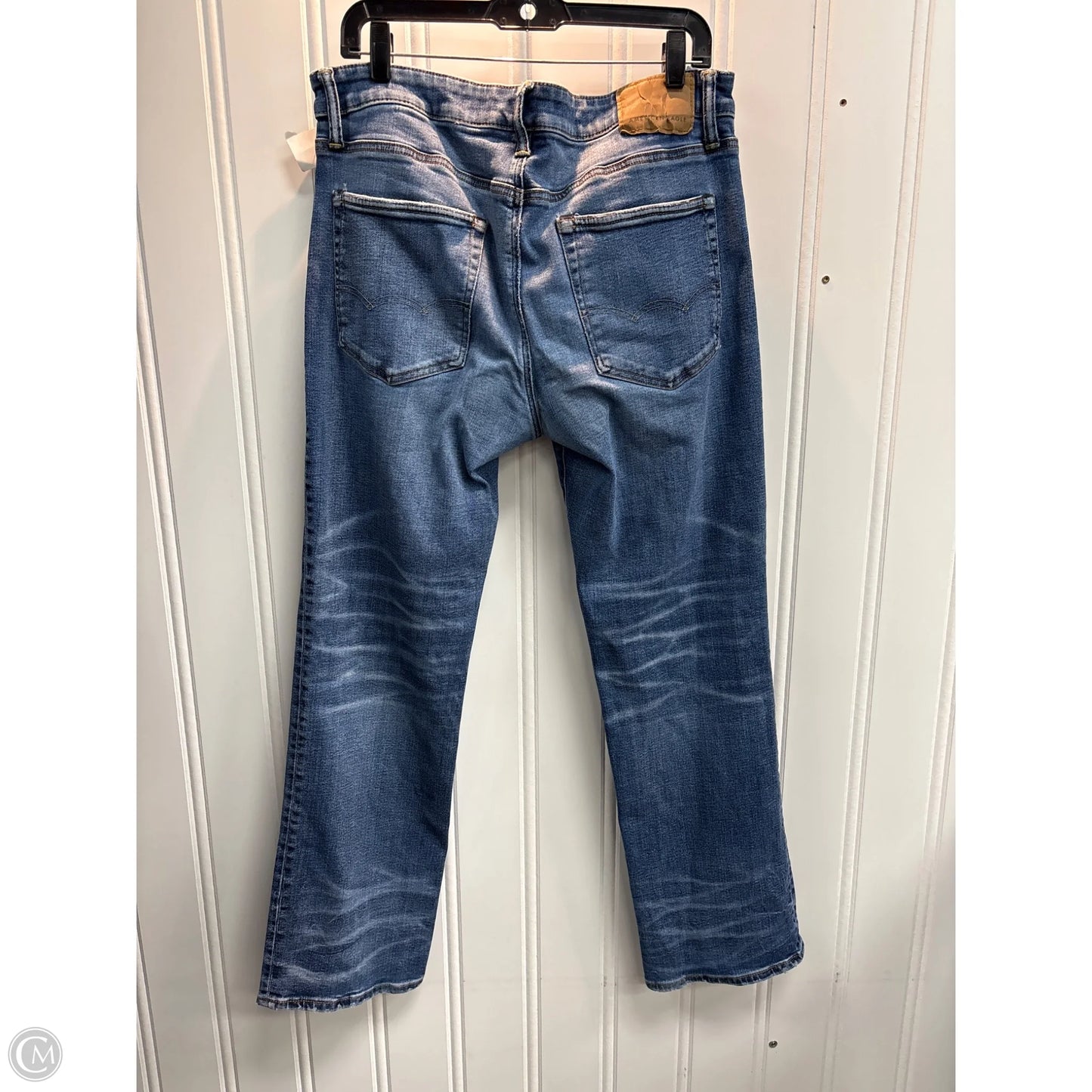 Jeans Boot Cut By American Eagle In Blue, Size: 14