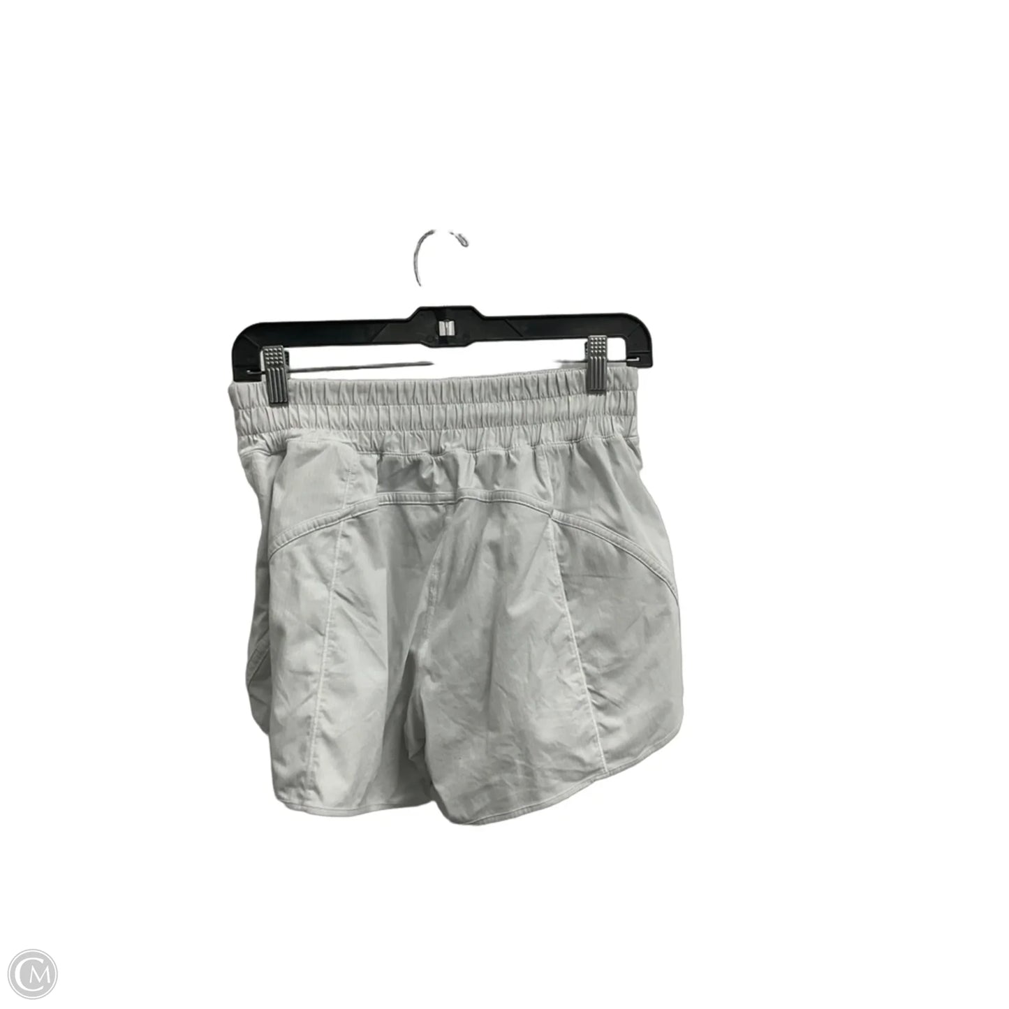 Athletic Shorts By Lululemon In White, Size: 8