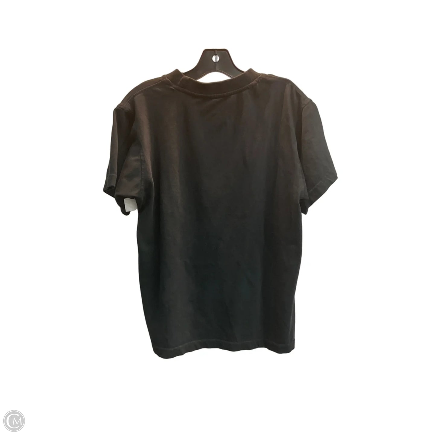 Top Short Sleeve By Clothes Mentor In Black, Size: S