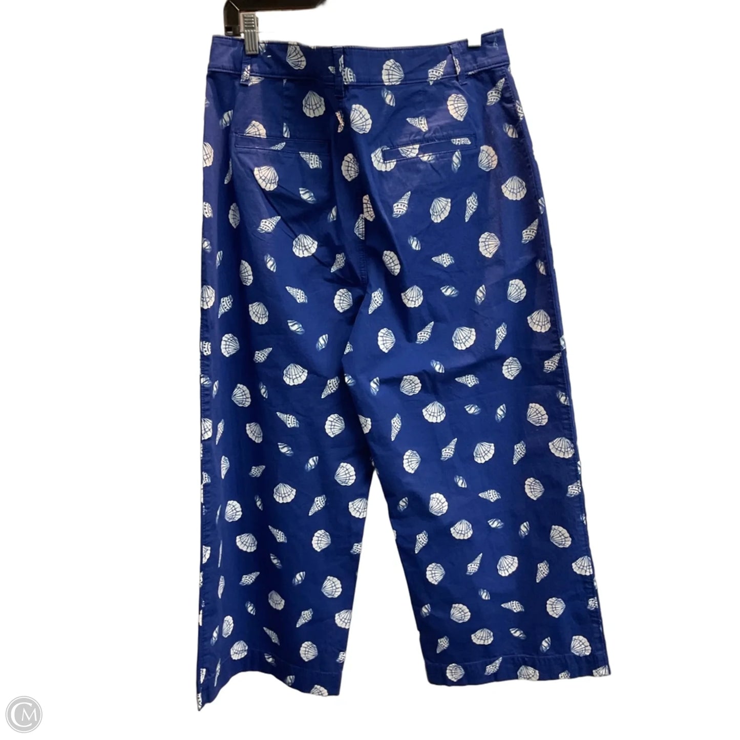 Pants Cropped By Loft In Navy, Size: 12