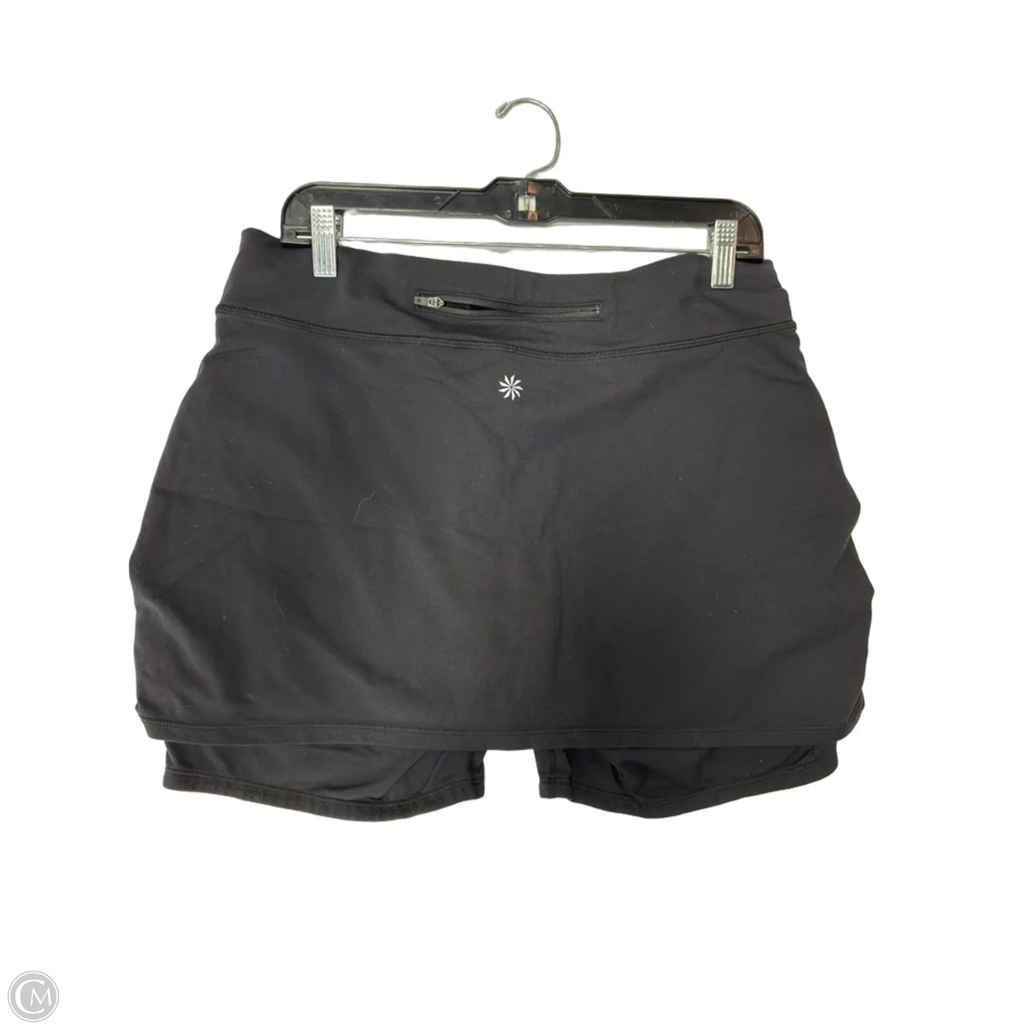 Athletic Skort By Athleta In Black, Size: Xl