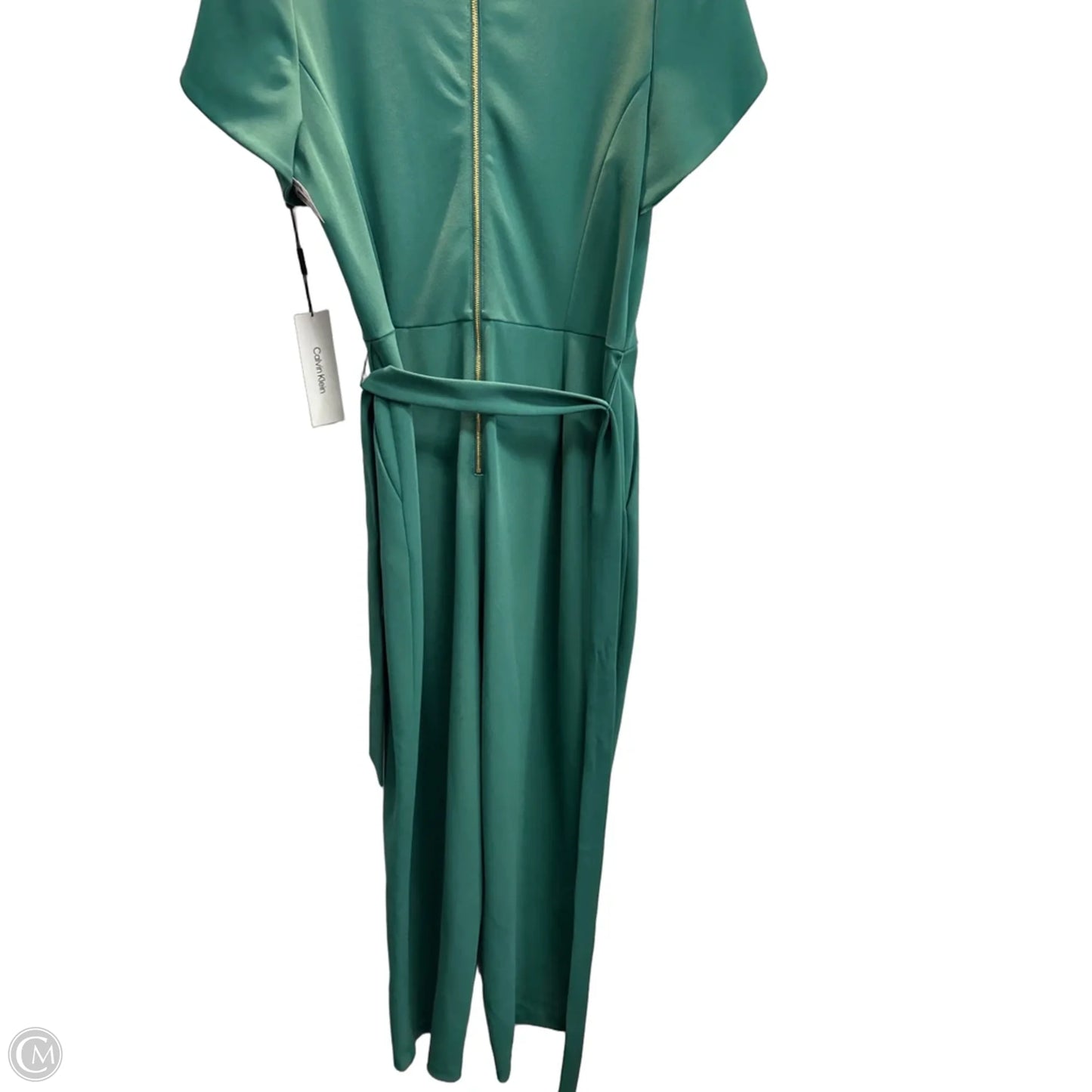 Jumpsuit By Calvin Klein In Green, Size: 10