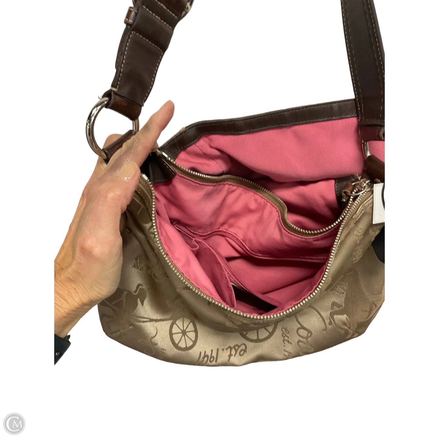 Handbag Designer By Coach, Size: Medium