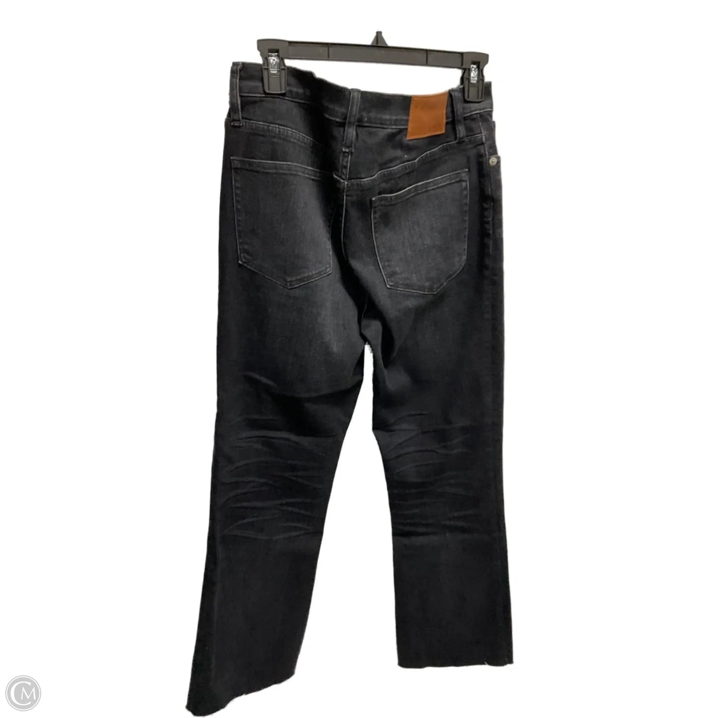 Jeans Straight By J. Crew In Black, Size: 4