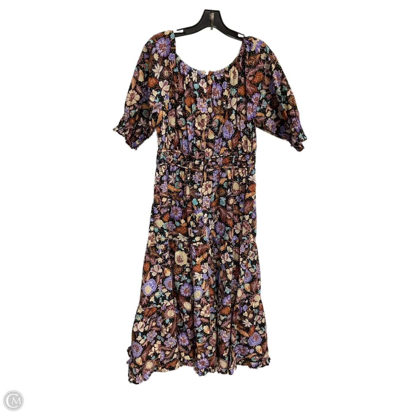 Dress Casual Maxi By Ann Taylor In Floral Print, Size: 10