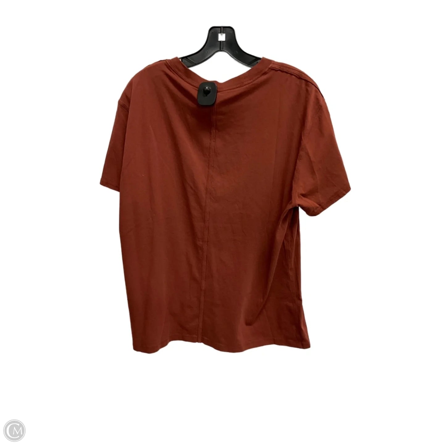 Top Short Sleeve Basic By Lululemon In Brown, Size: M