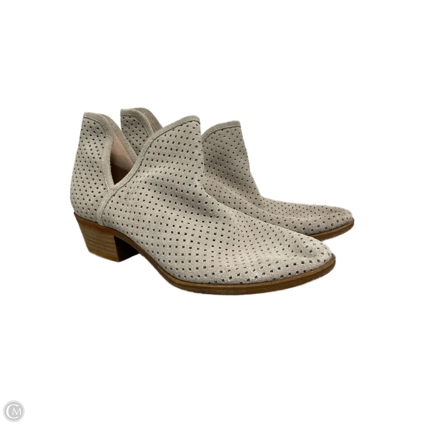 Boots Ankle Flats By Lucky Brand In Taupe, Size: 8.5