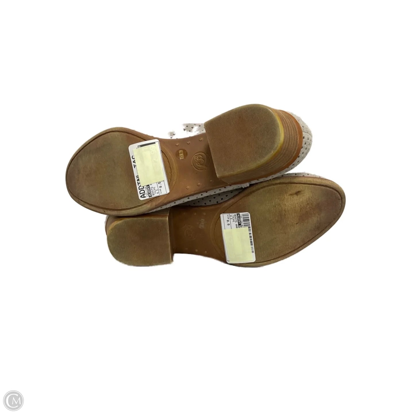 Boots Ankle Flats By Lucky Brand In Taupe, Size: 8.5