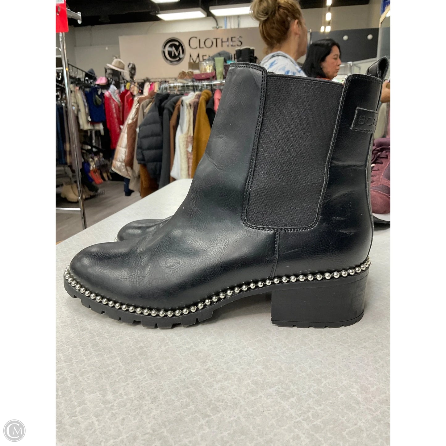 Boots Combat By Bcbg In Black, Size: 9.5