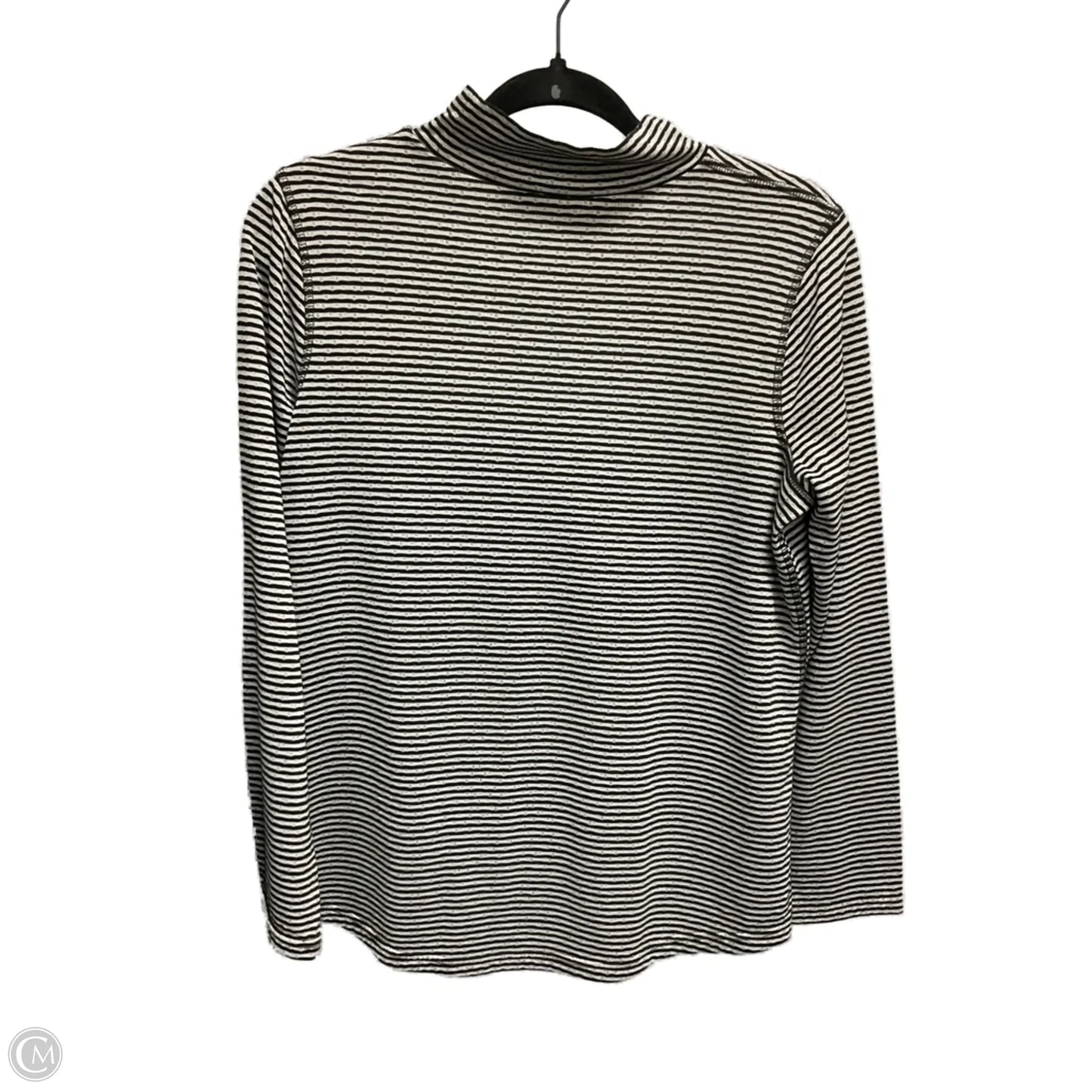 Top Long Sleeve By Chicos In Striped Pattern, Size: S