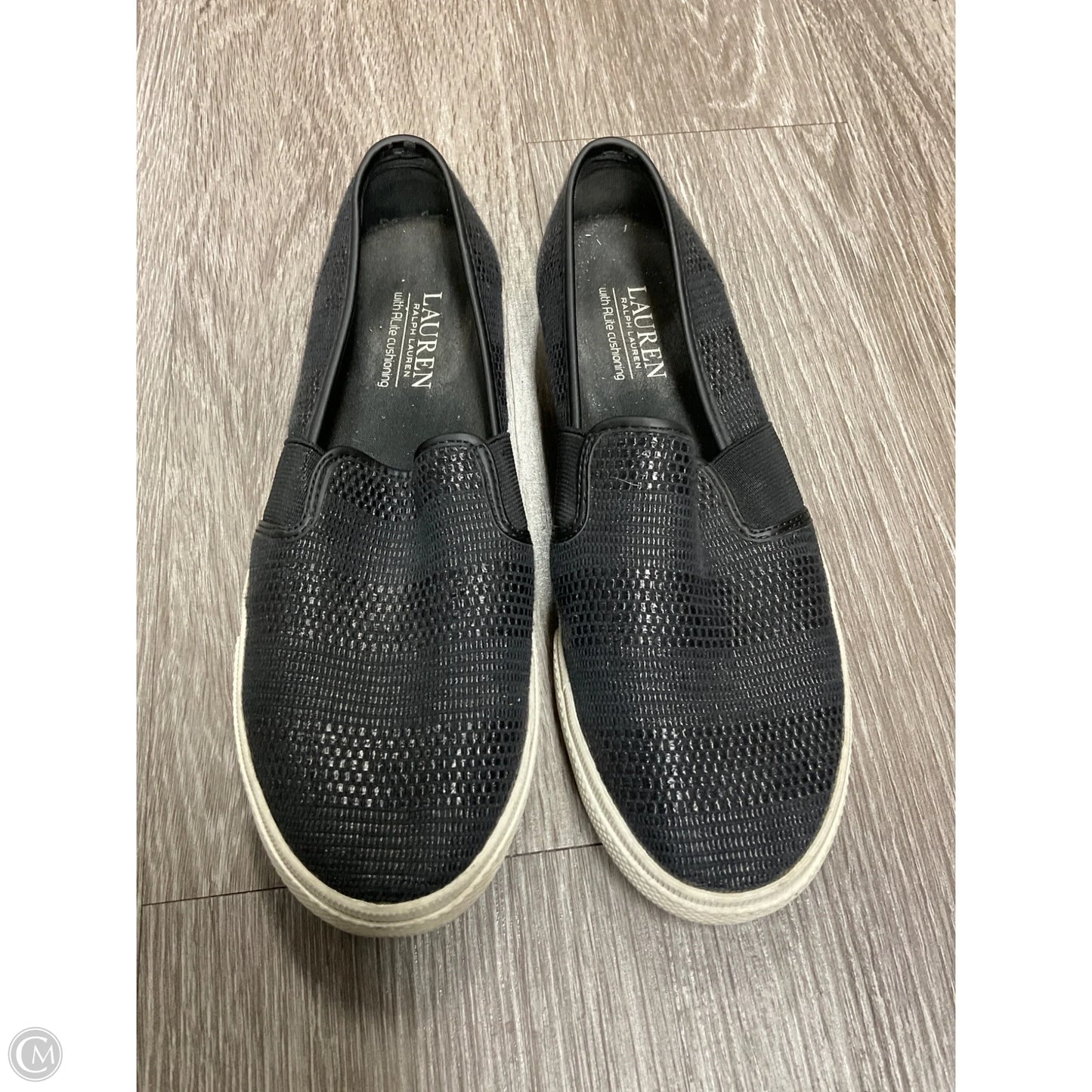 Shoes Flats By Lauren By Ralph Lauren In Black, Size: 8