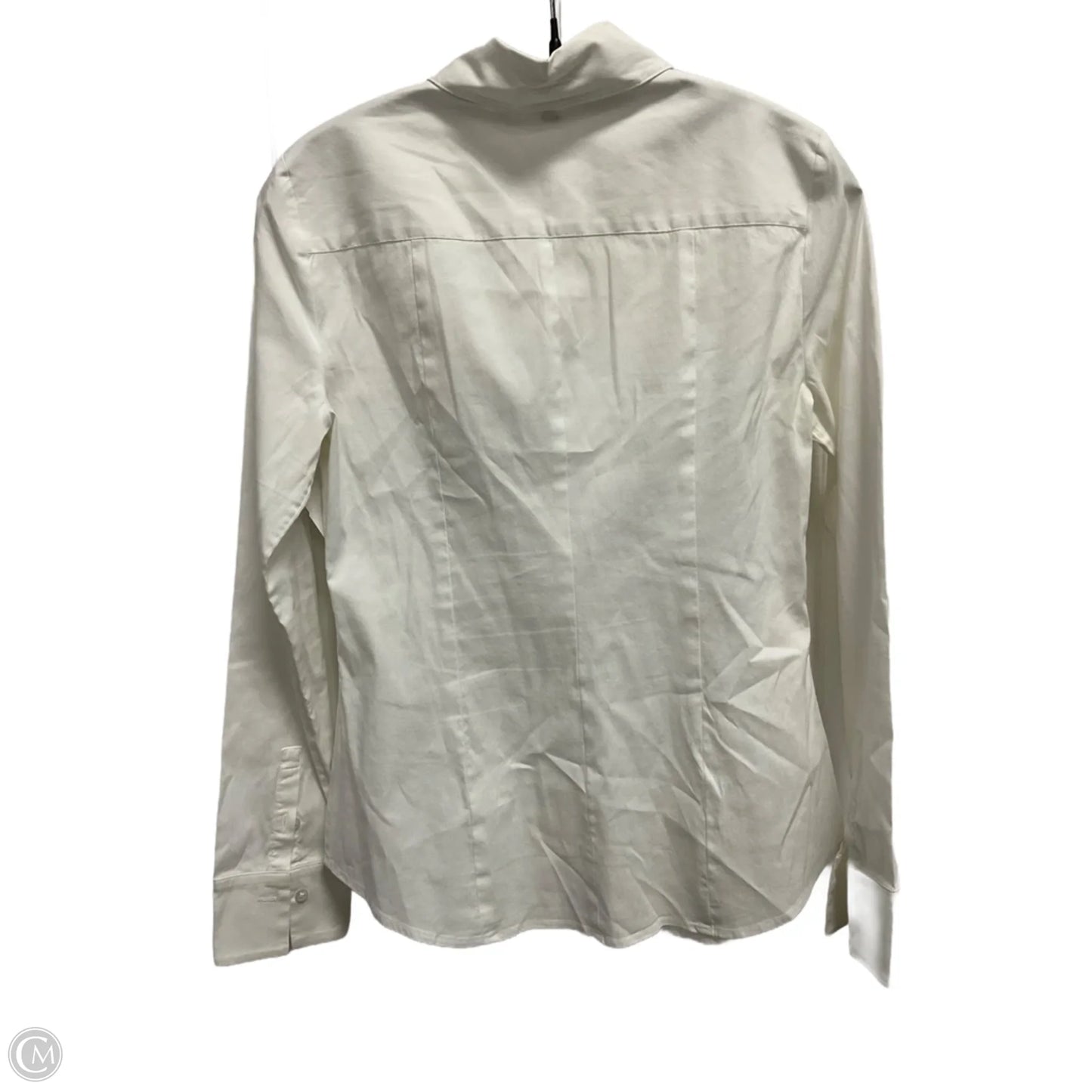 Top Long Sleeve By White House Black Market In White, Size: 2