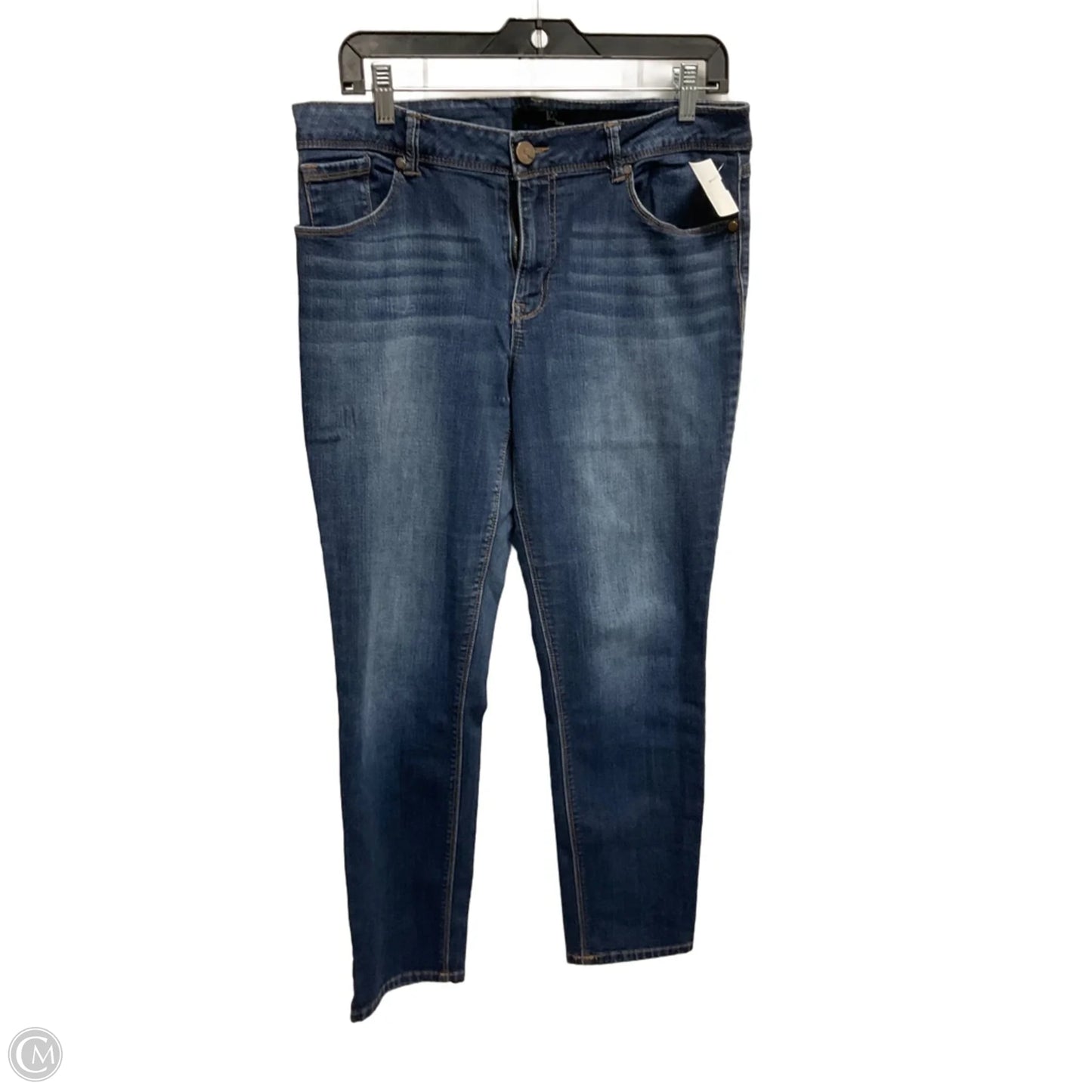 Jeans Straight By 1822 Denim In Blue, Size: 14