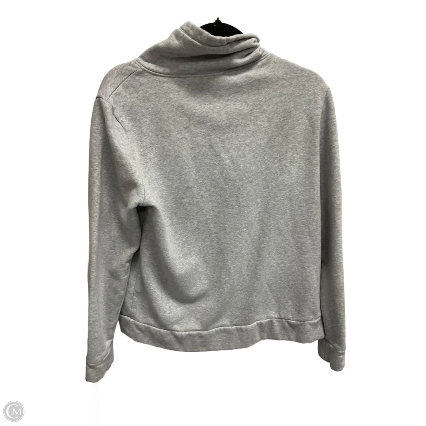 Sweatshirt Crewneck By Puma In Grey, Size: L