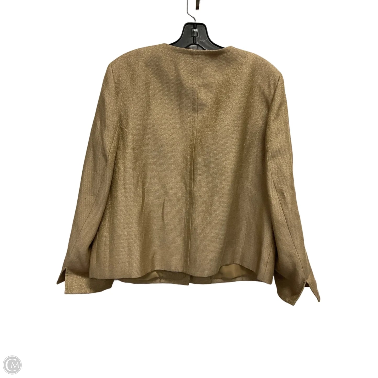 Blazer By Talbots In Gold, Size: 14