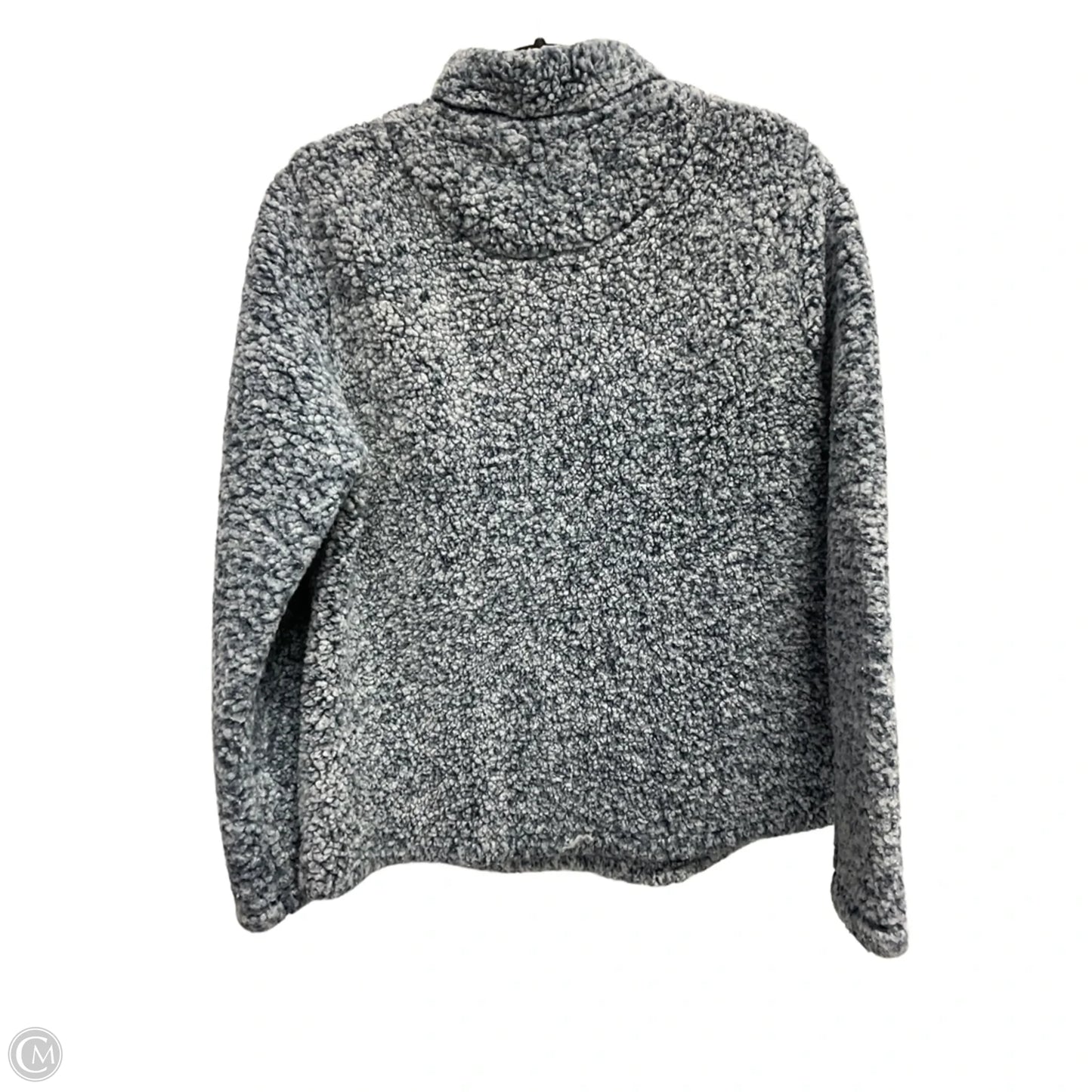 Jacket Fleece By Time And Tru In Blue, Size: L