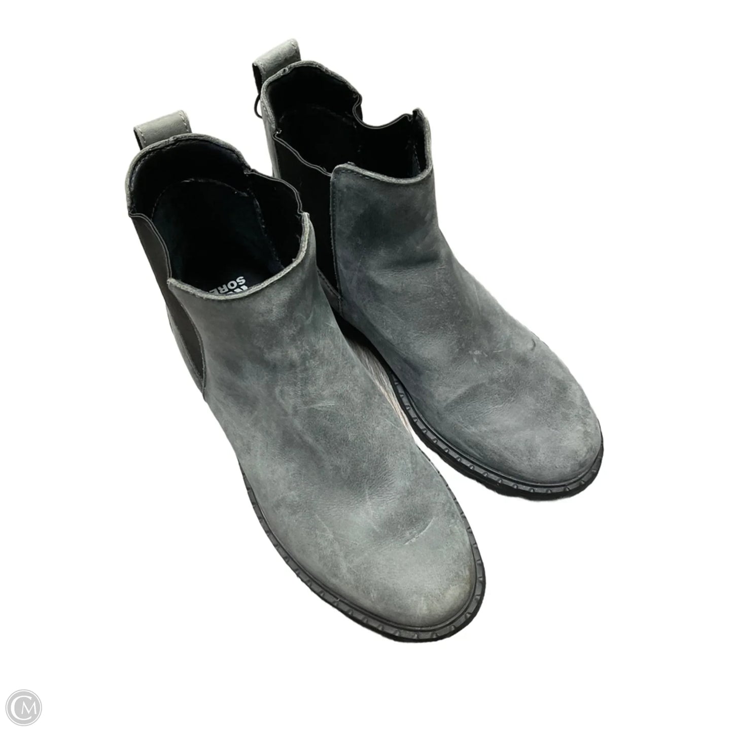 Boots Ankle Flats By Sorel In Grey, Size: 10