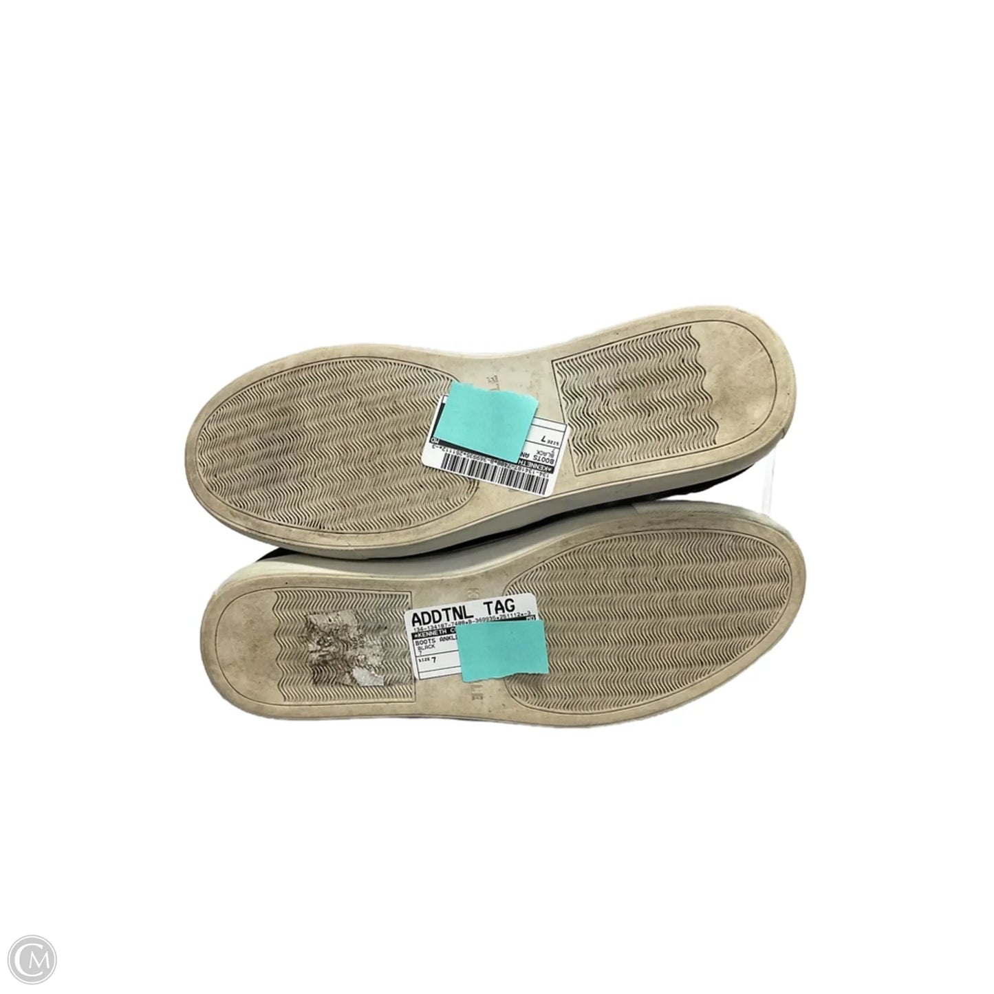 Boots Ankle Flats By Kenneth Cole In Black, Size: 7