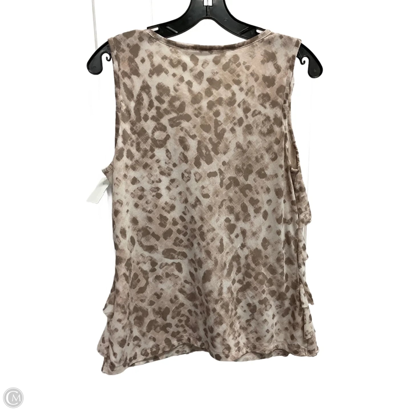 Tank Top By Chicos In Animal Print, Size: M