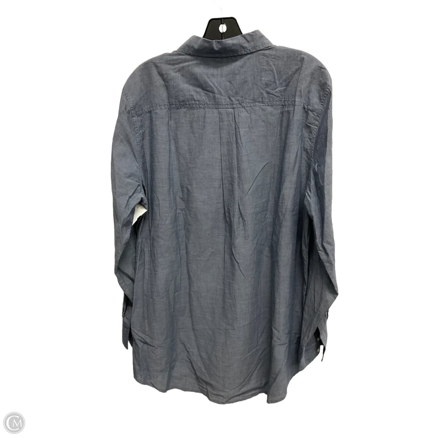 Dress Casual Midi By J. Crew In Blue, Size: Xl