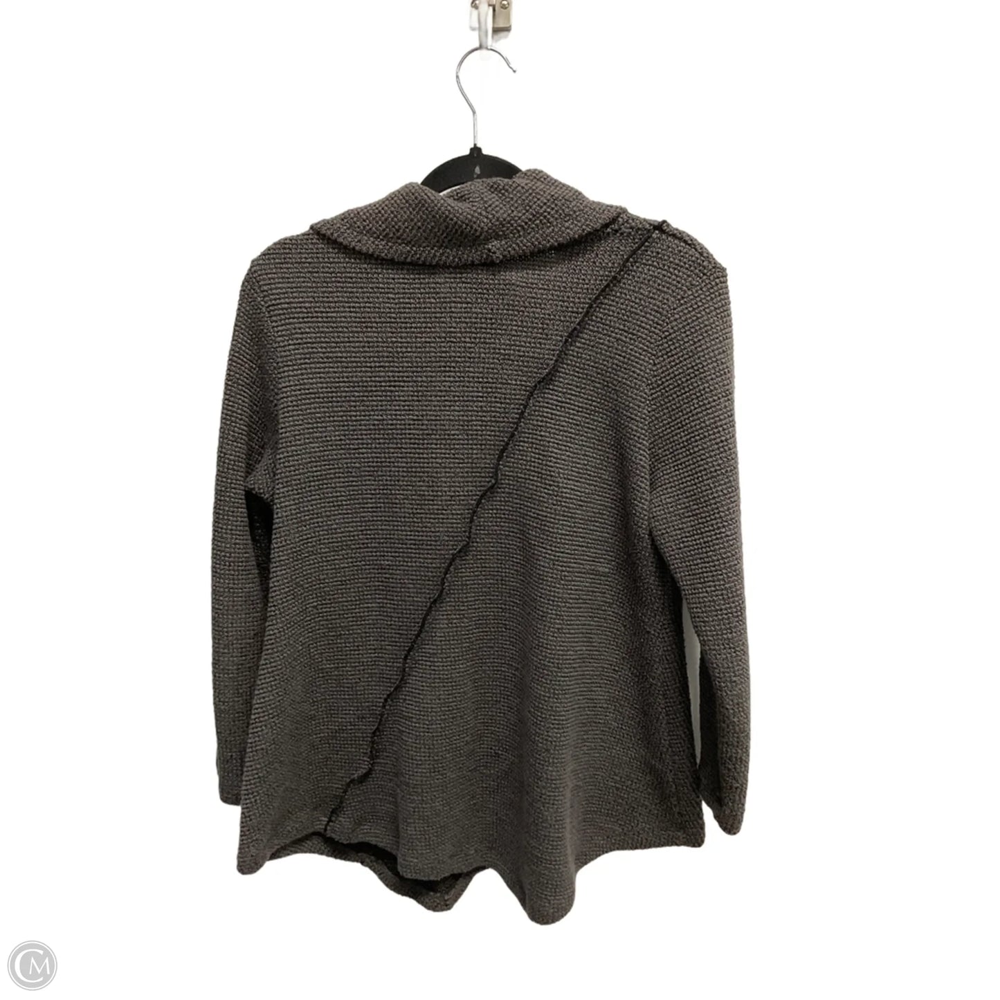 Sweater By Ali Miles In Grey, Size: L