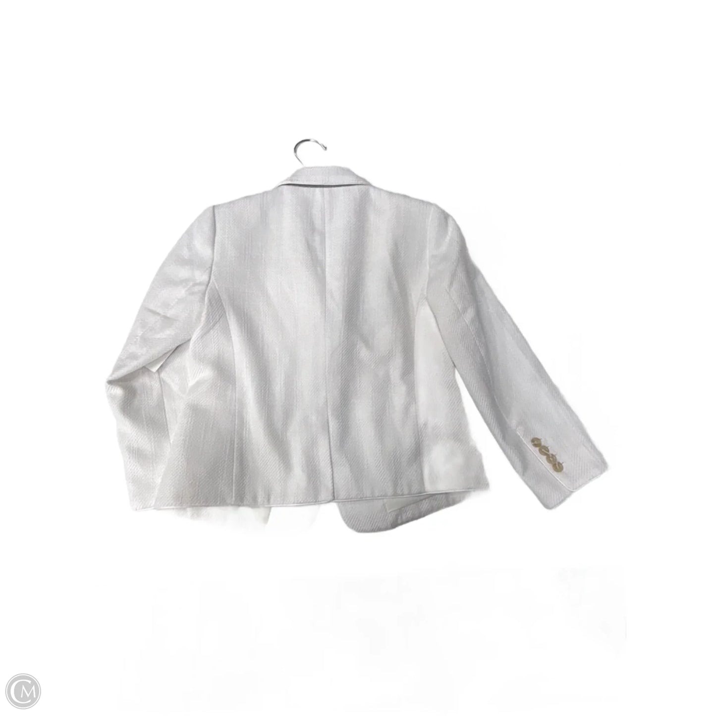 Blazer By Ann Taylor In White, Size: 4p