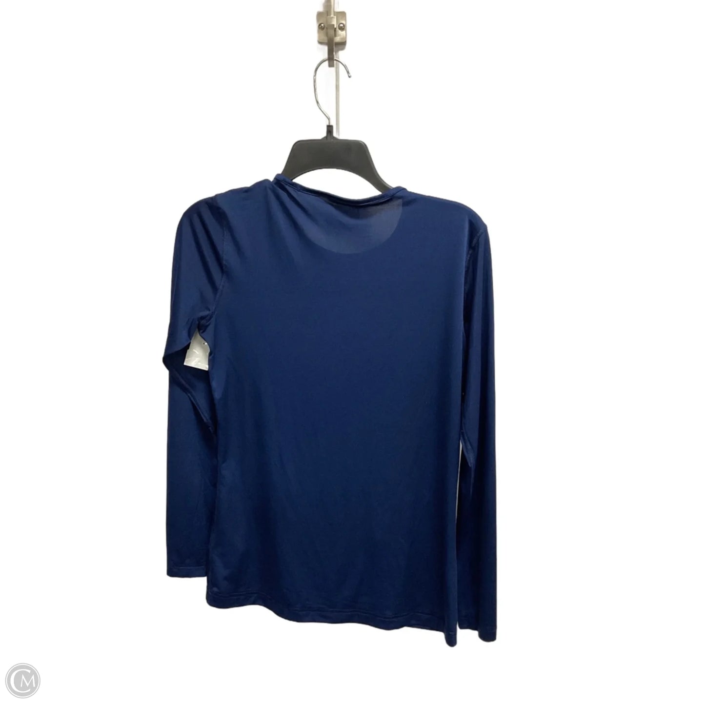 Top Long Sleeve By Lands End In Navy, Size: S