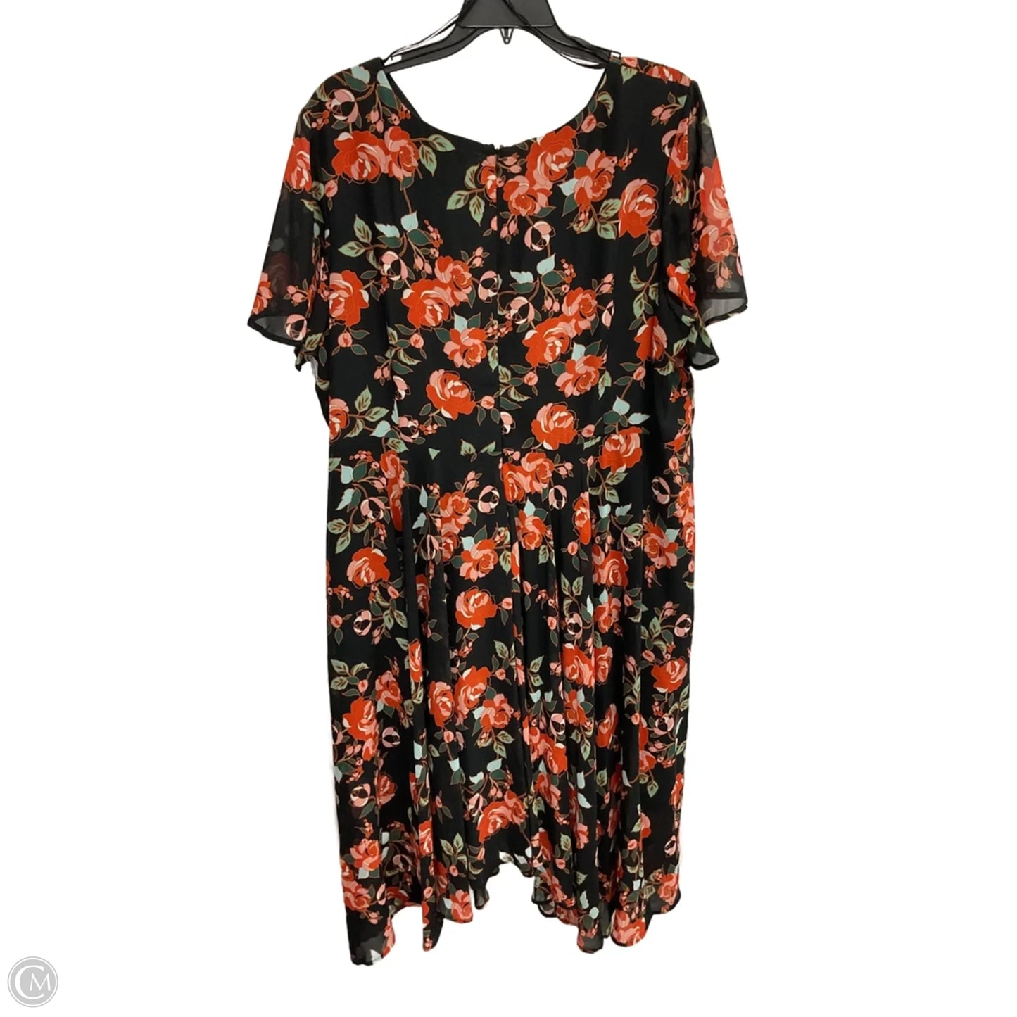 Dress Casual Maxi By Clothes Mentor In Floral Print, Size: Xxl