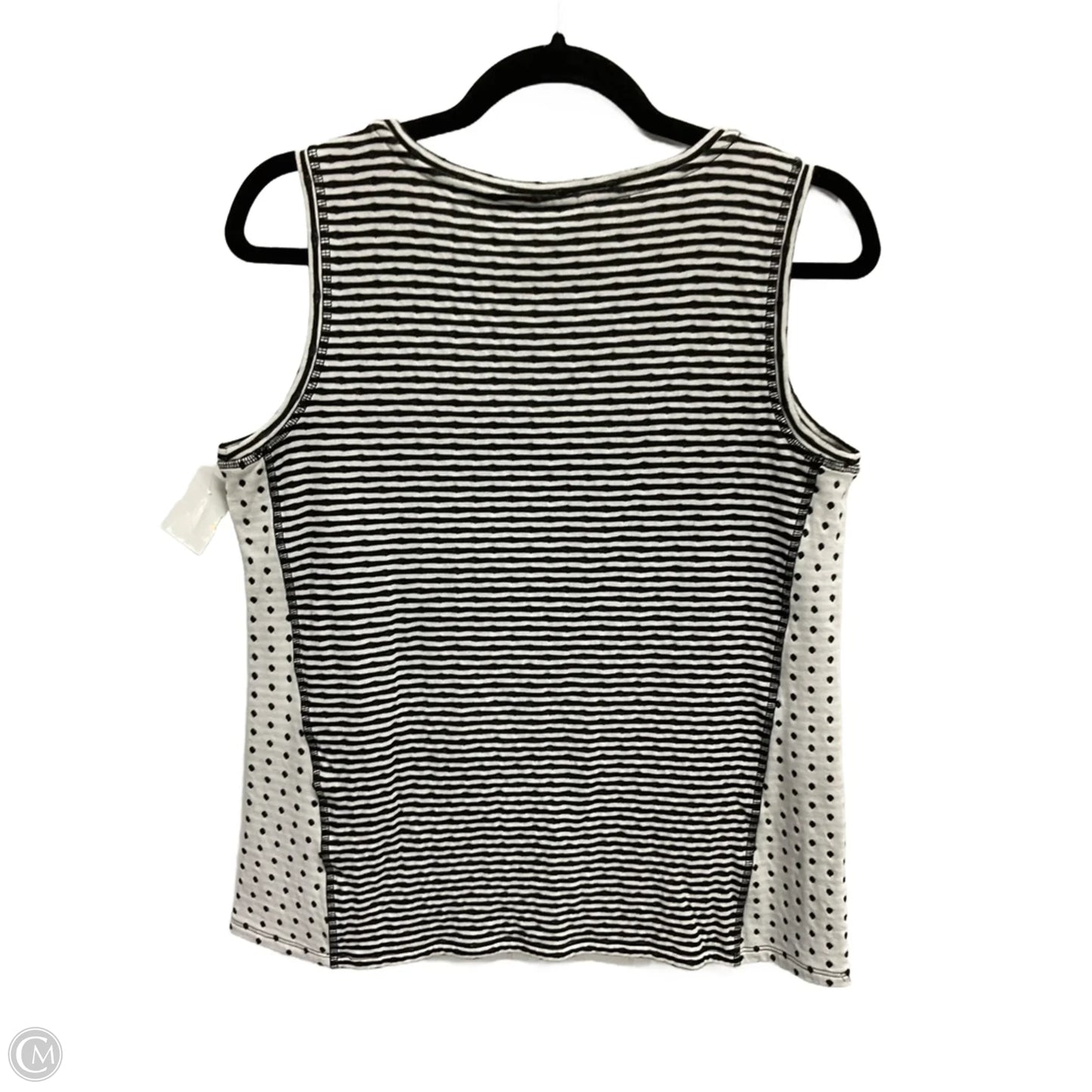 Tank Top By Chicos In Striped Pattern, Size: M