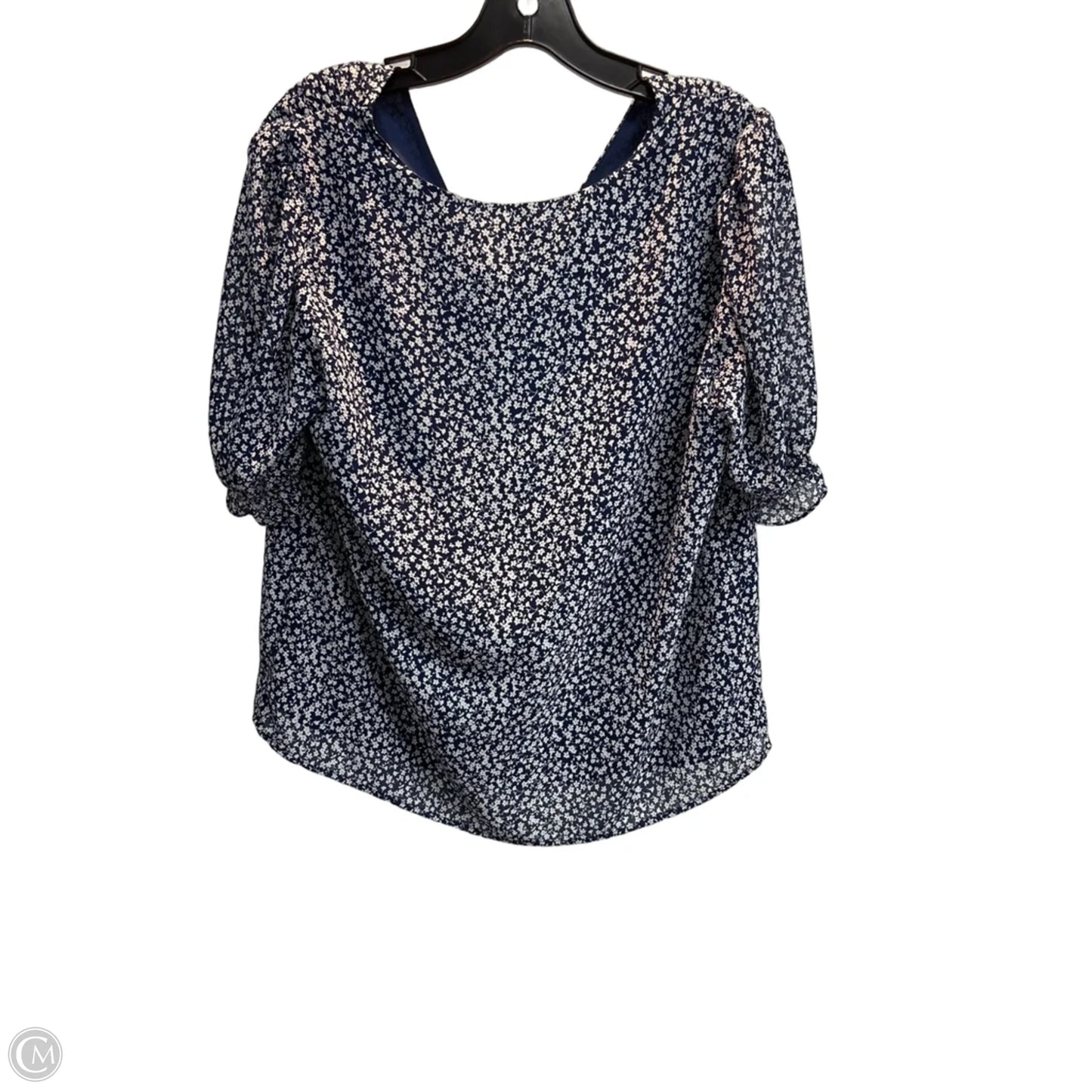Top Short Sleeve By J. Crew In Floral Print, Size: S