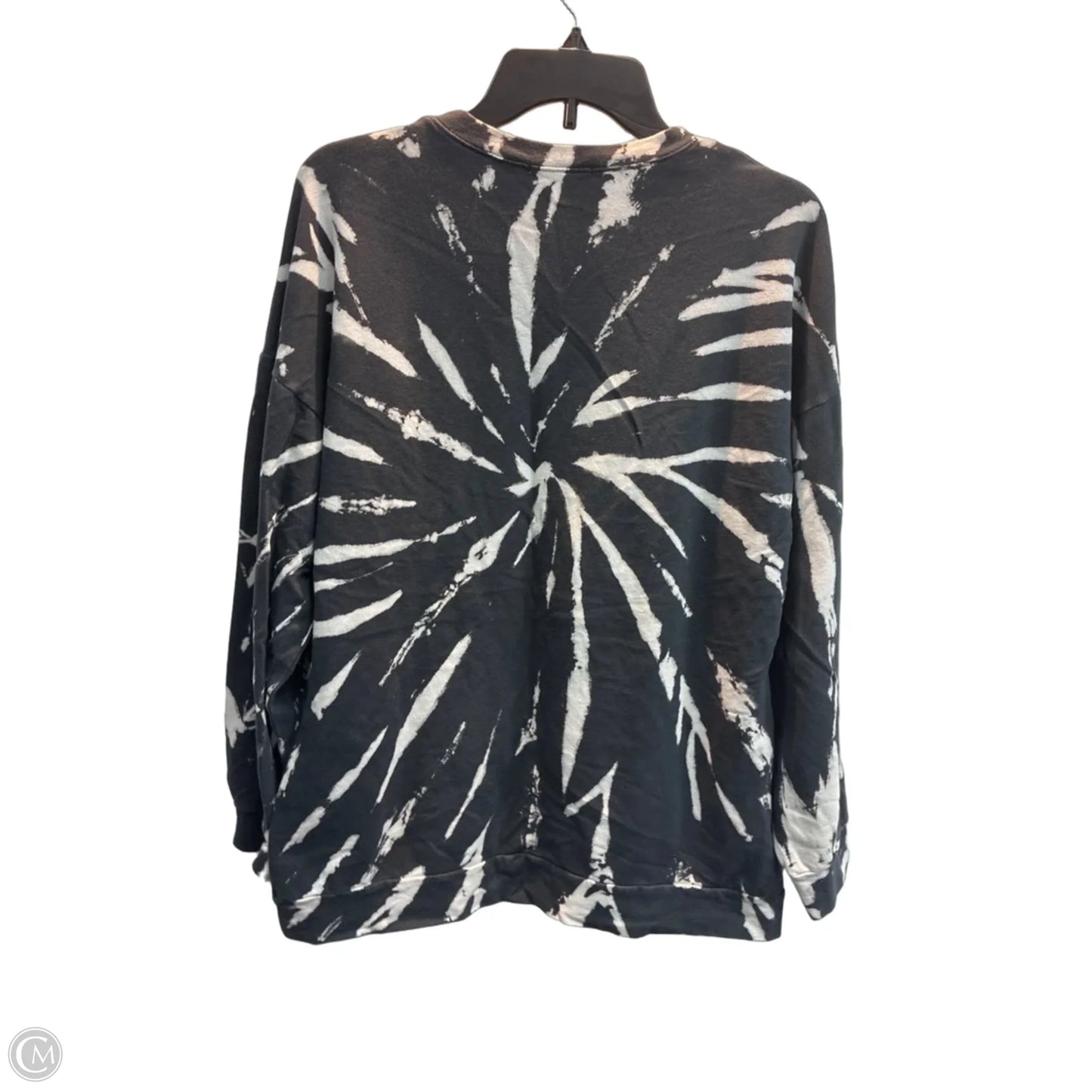 Sweatshirt Crewneck By Tres Bien In Tie Dye Print, Size: L