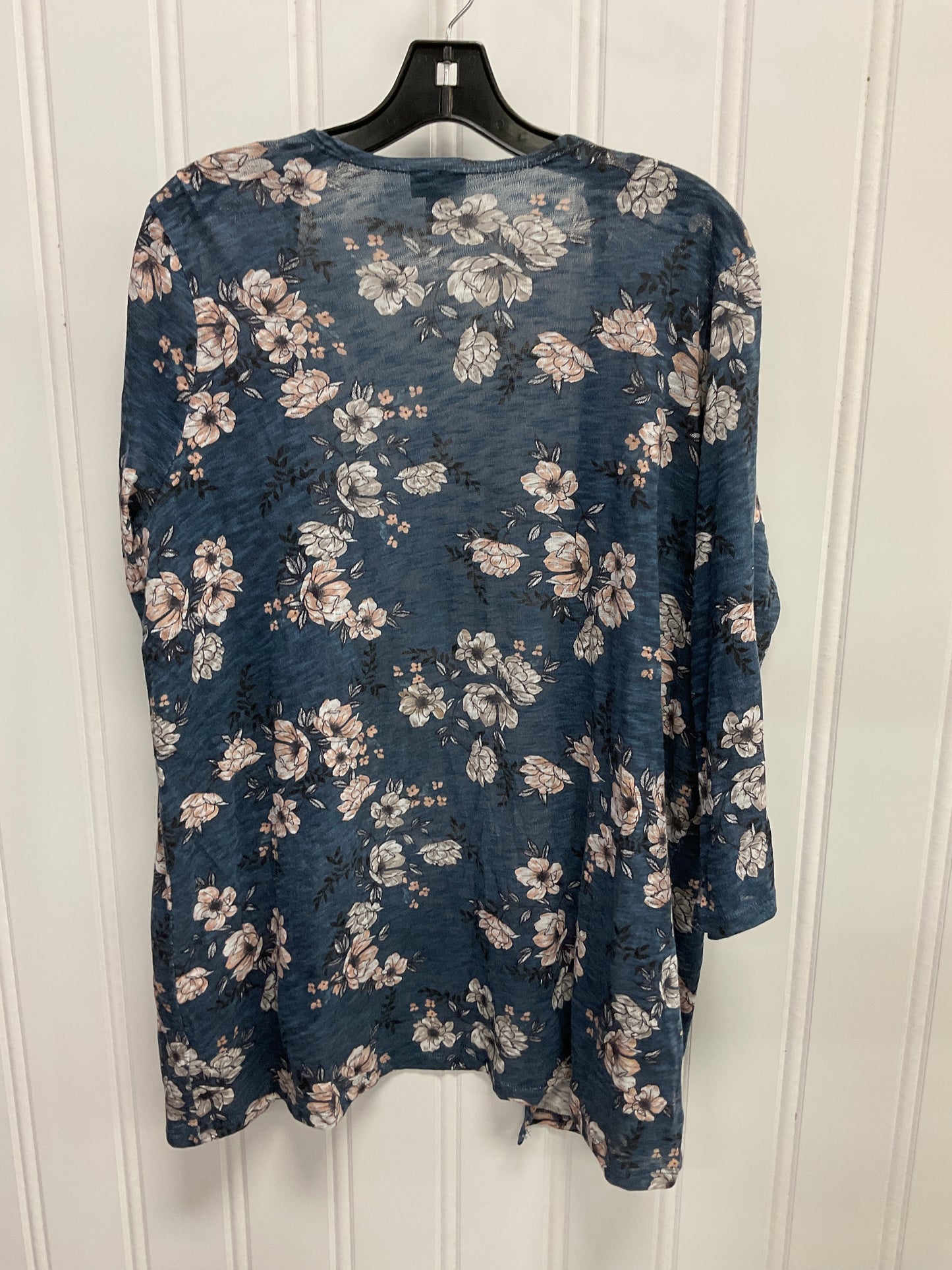 Kimono By Torrid In Floral Print, Size:1X