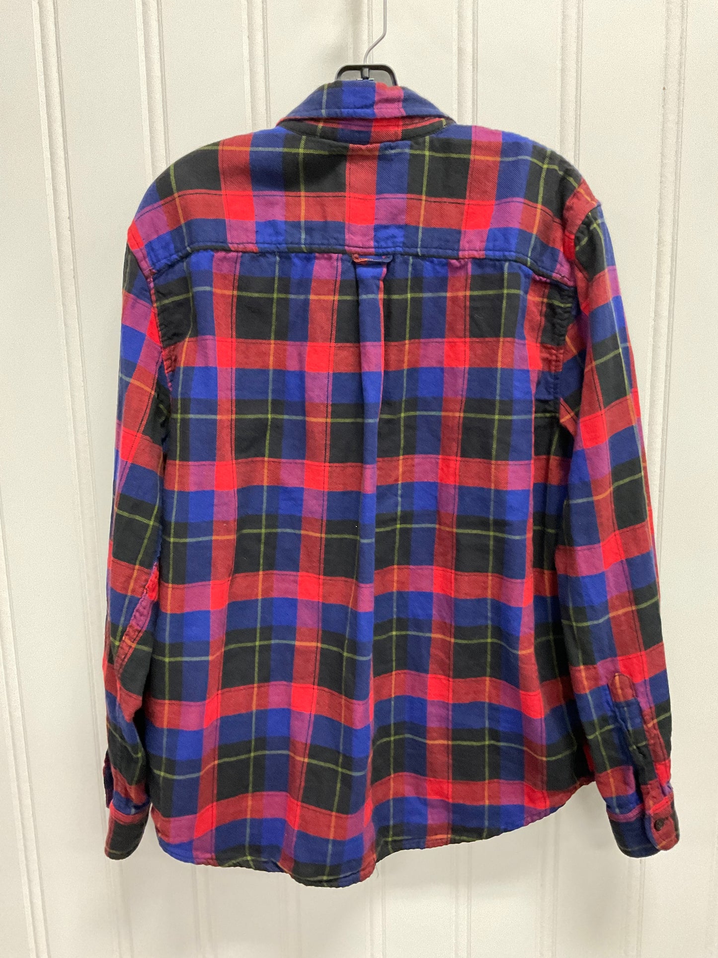 Top Ls By Chaps In Plaid Pattern, Size:Xl