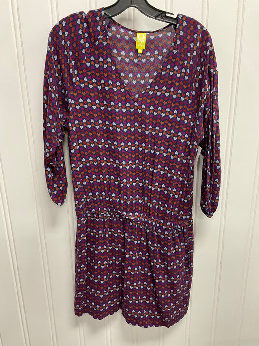 Dress Casual Midi By Clothes Mentor In Geometric Pattern, Size:M
