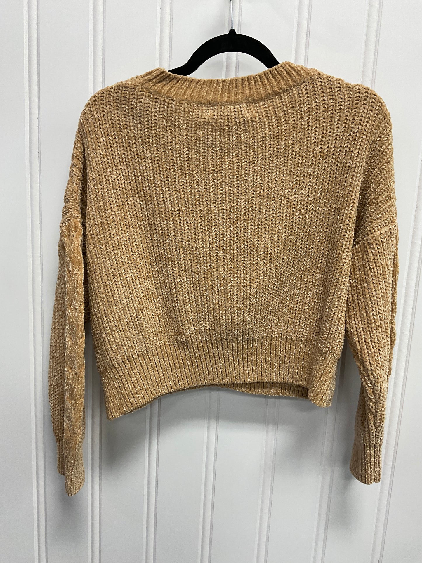 Sweater By Clothes Mentor In Tan, Size:M