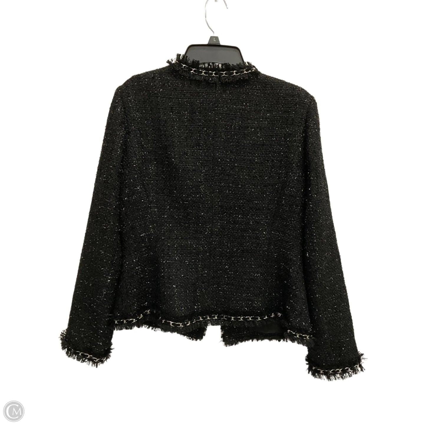 Jacket Faux Fur & Sherpa By Boston Proper In Black, Size: Xl