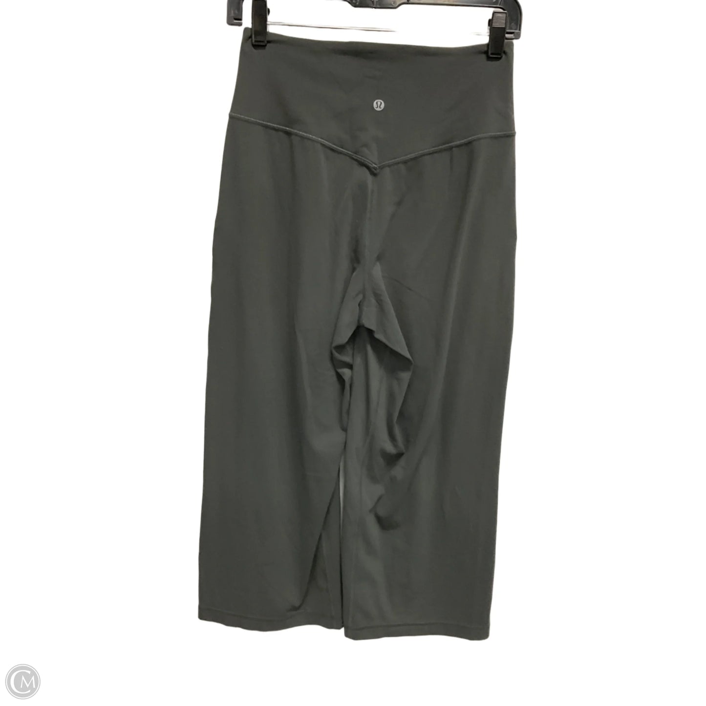 Athletic Capris By Lululemon In Grey, Size: S