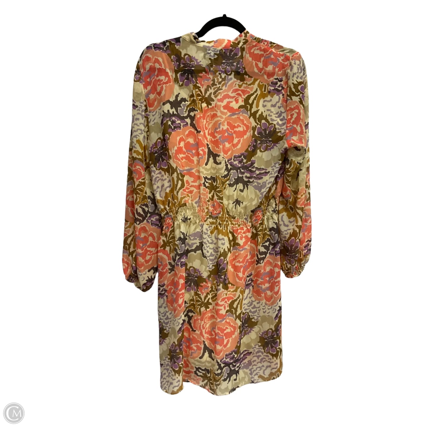 Dress Casual Midi By Lauren By Ralph Lauren In Multi-colored, Size: L