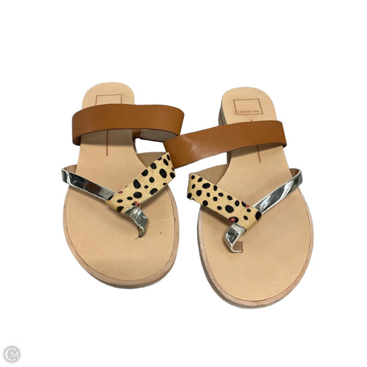 Sandals Flats By Dolce Vita In Brown, Size: 9
