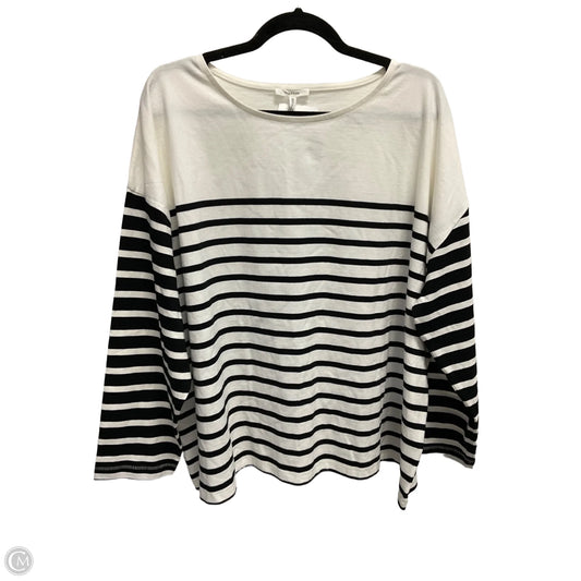 Top 3/4 Sleeve By Maurices In Striped Pattern, Size: 2x