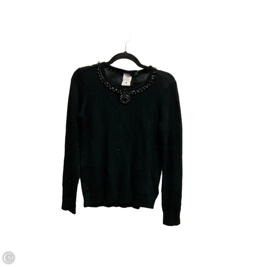 Sweater By Lauren By Ralph Lauren In Black, Size: L