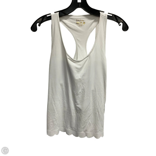 Tank Top Designer By Lilly Pulitzer In White, Size: M