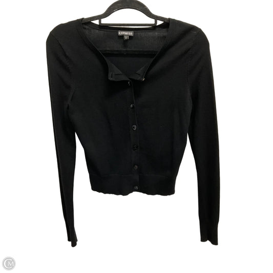 Cardigan By Express In Black, Size: M