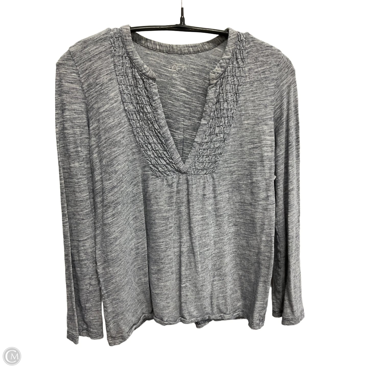 Top Long Sleeve By Loft In Blue, Size: Sp