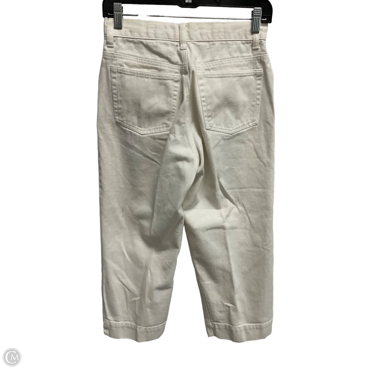 Capris By Eddie Bauer In White, Size: 4
