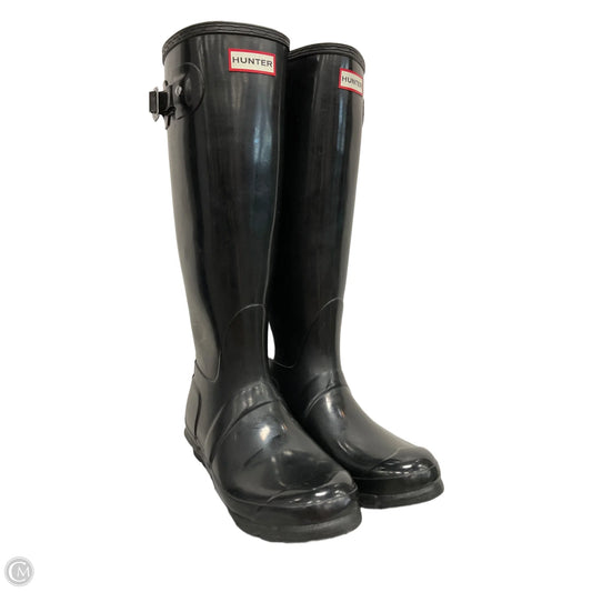 Boots Rain By Hunter In Black, Size: 8