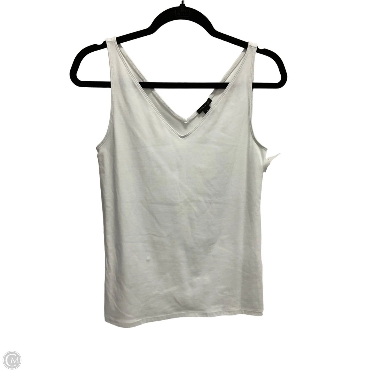 Tank Top By Ann Taylor In White, Size: M