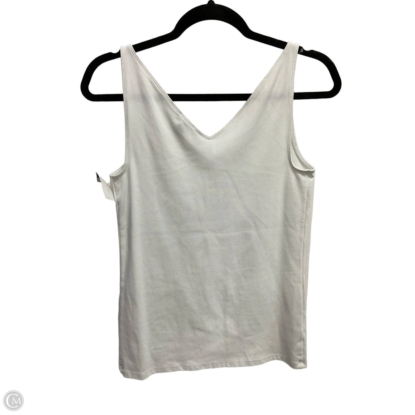 Tank Top By Ann Taylor In White, Size: M