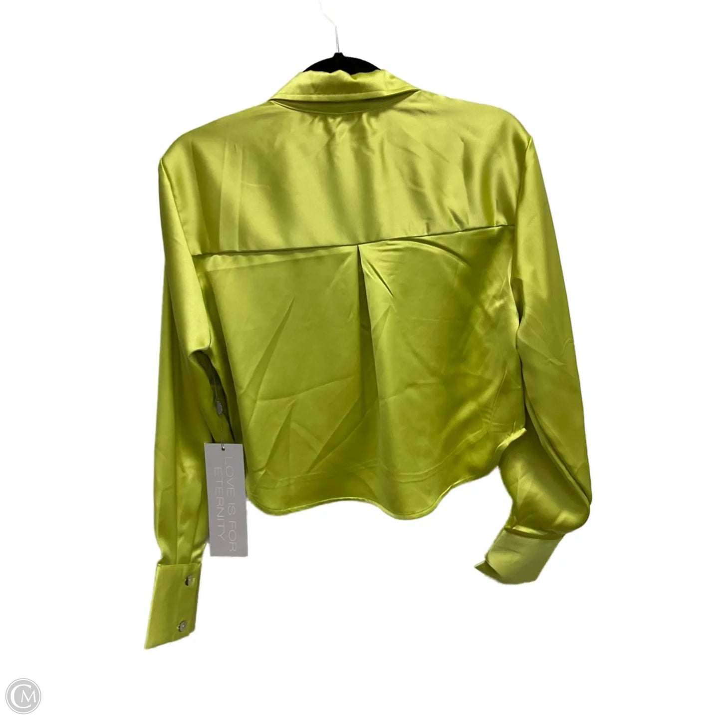 Blouse Long Sleeve By Life In Green, Size: L